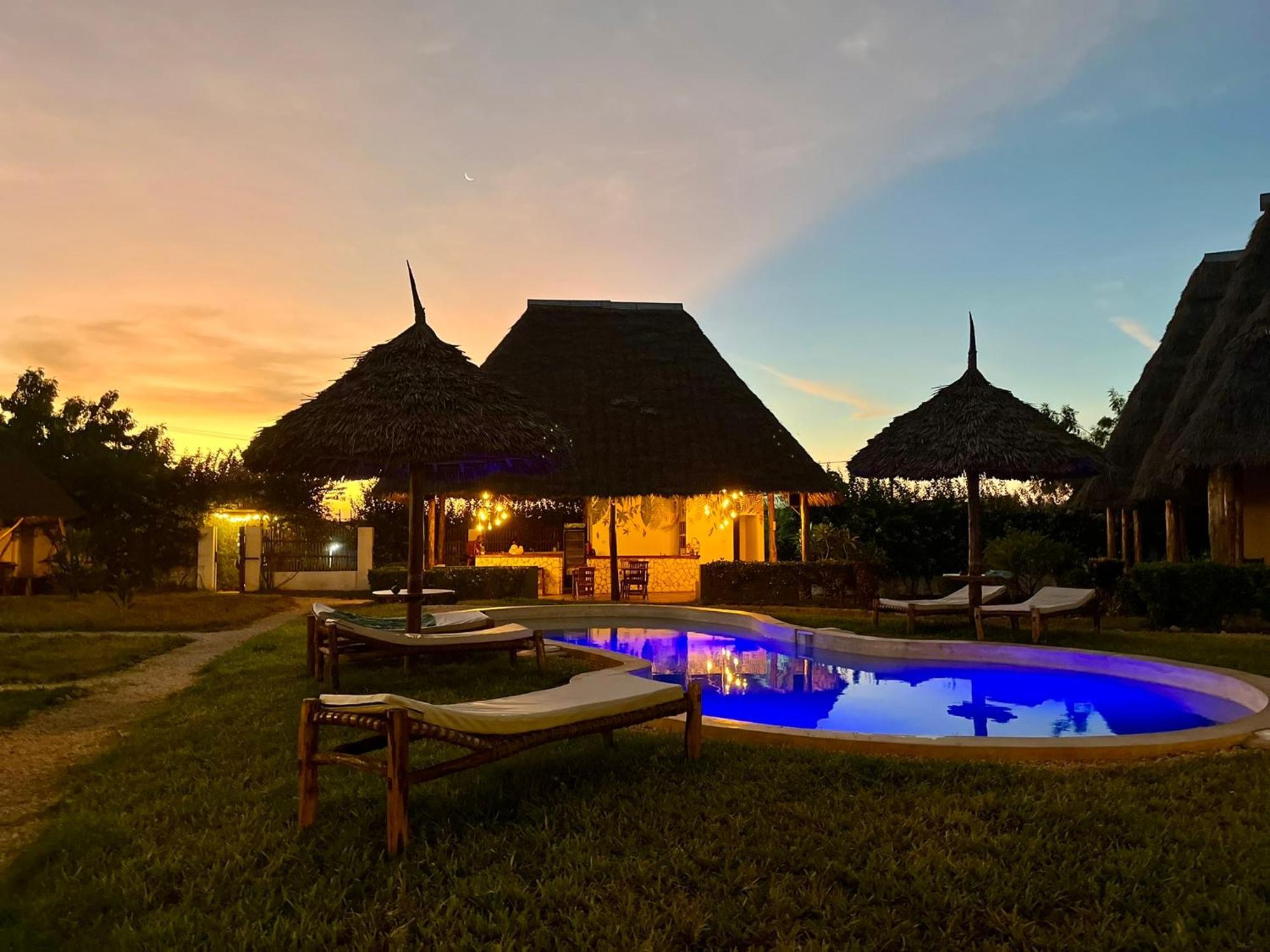 Miti Beach Bungalows Nungwi Ngoại thất bức ảnh